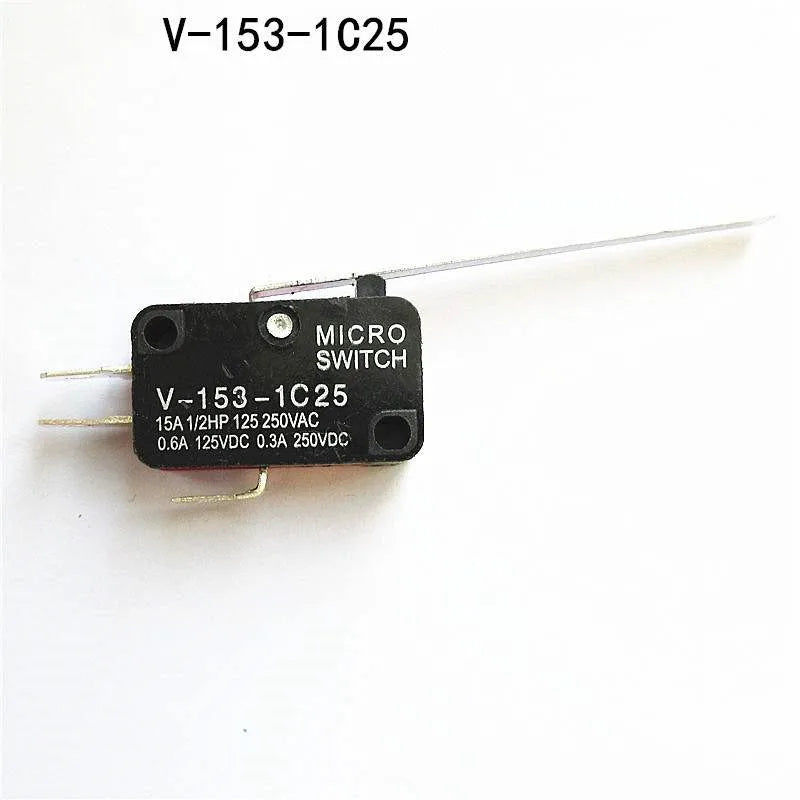 5pcs Microswitch Stroke Limit Switch V-151-1C25 V-152-1C25 V-153-1C25 V-154-1C25 V-155-1C25 V-156-1C25 Roller Long Handle Switch Peaceful Pleasures Health and Wellness V-153-1C25