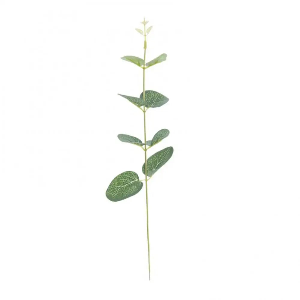 Artificial Eucalyptus Stems – Silk Faux Leaves for Home & Wedding