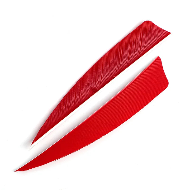 Shield Archery Arrow Feather 4 Fletching Hunting Accessories Turkey