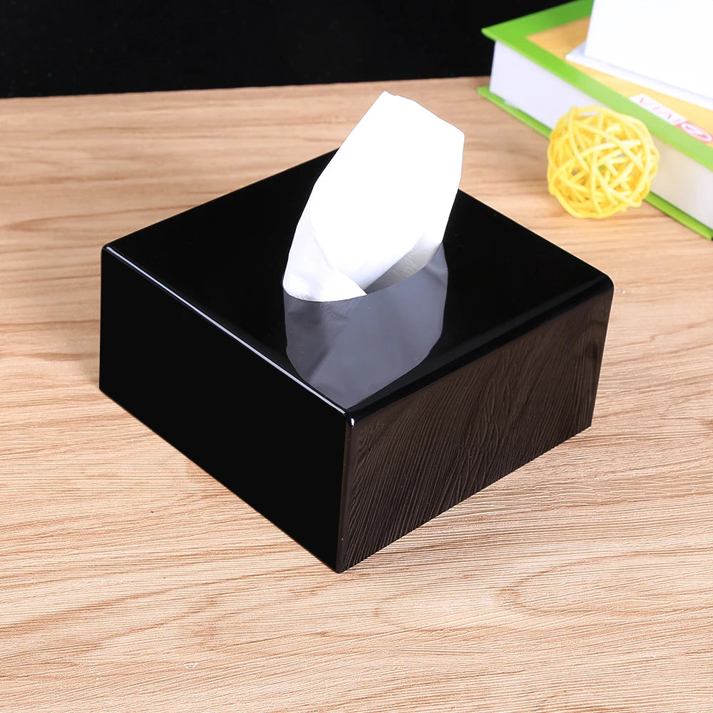 Modern Acrylic Tissue Box Cover | Holder & Dispenser