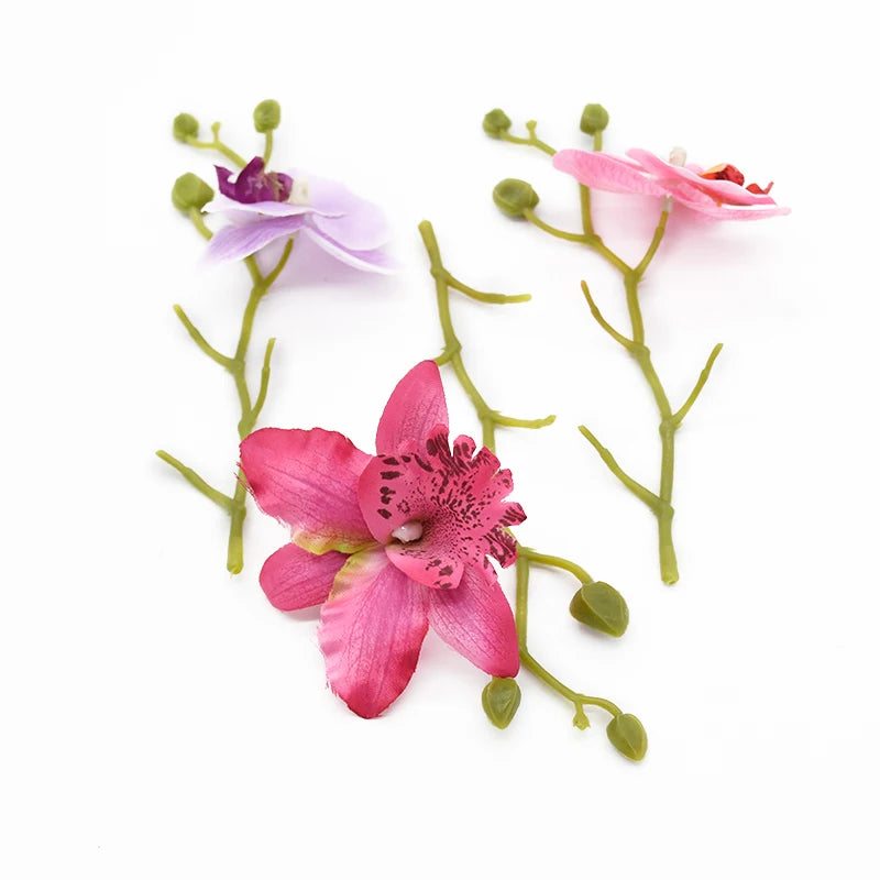 Artificial Branch Flowers 25/50 Pcs – Wedding & Home Decor