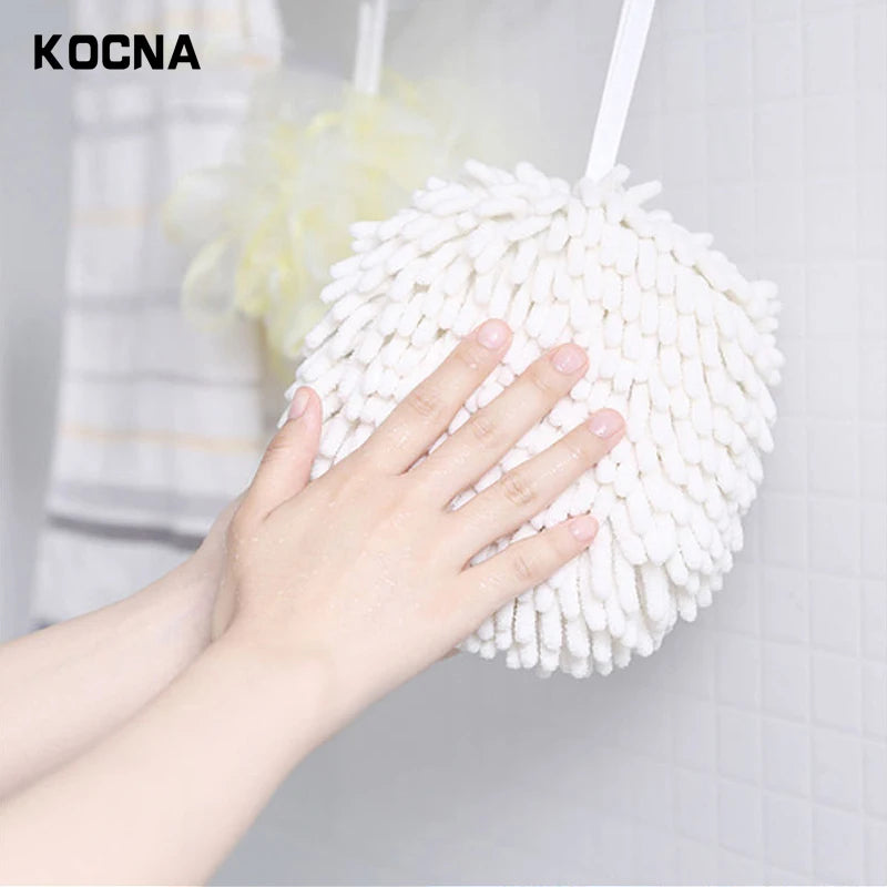 Chenille Microfiber Hand Towel – Fast Drying & Super Absorbent