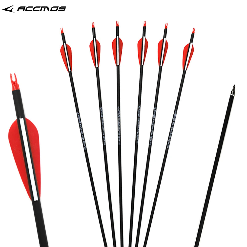 Hunting Spine 500 Mixed Carbon Arrow 6 12 30 Inches Diameter Compound