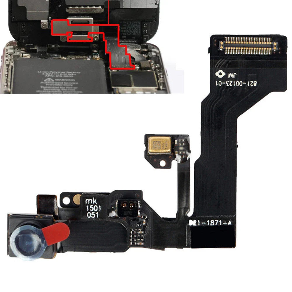 Front Camera & Proximity Sensor Flex Cable for iPhone 5s–8 Plus