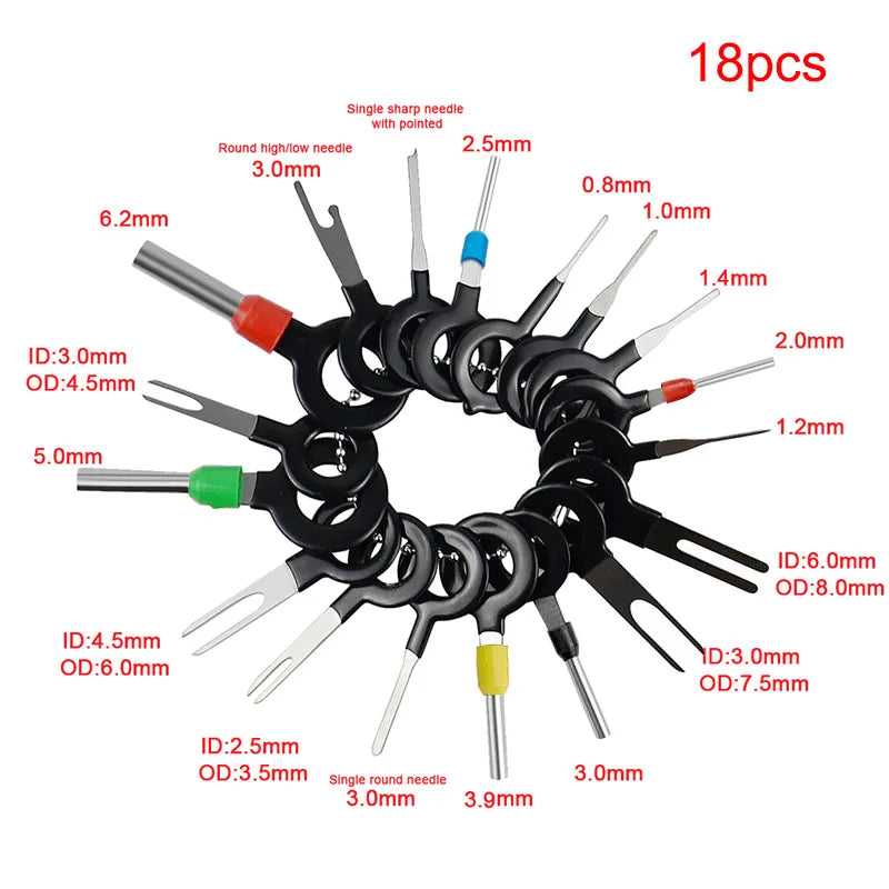 Automotive Terminal Removal Tool Kit – Wire Connector Extractor
