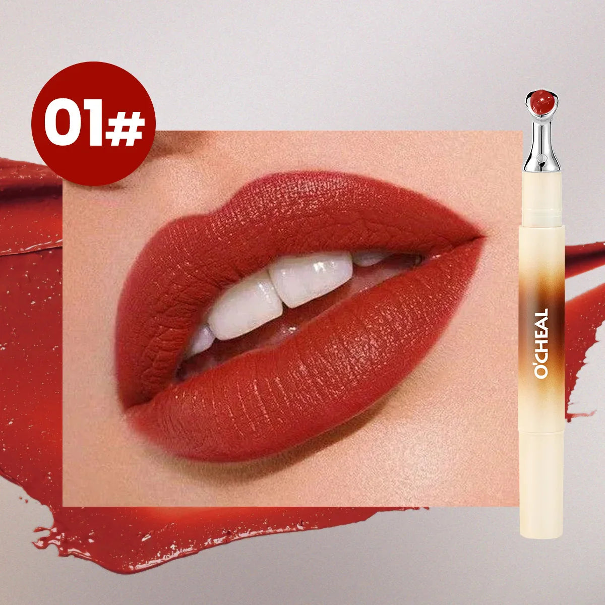 OCHEAL Matte Liquid Lip Cream – Waterproof Velvet Lipstick