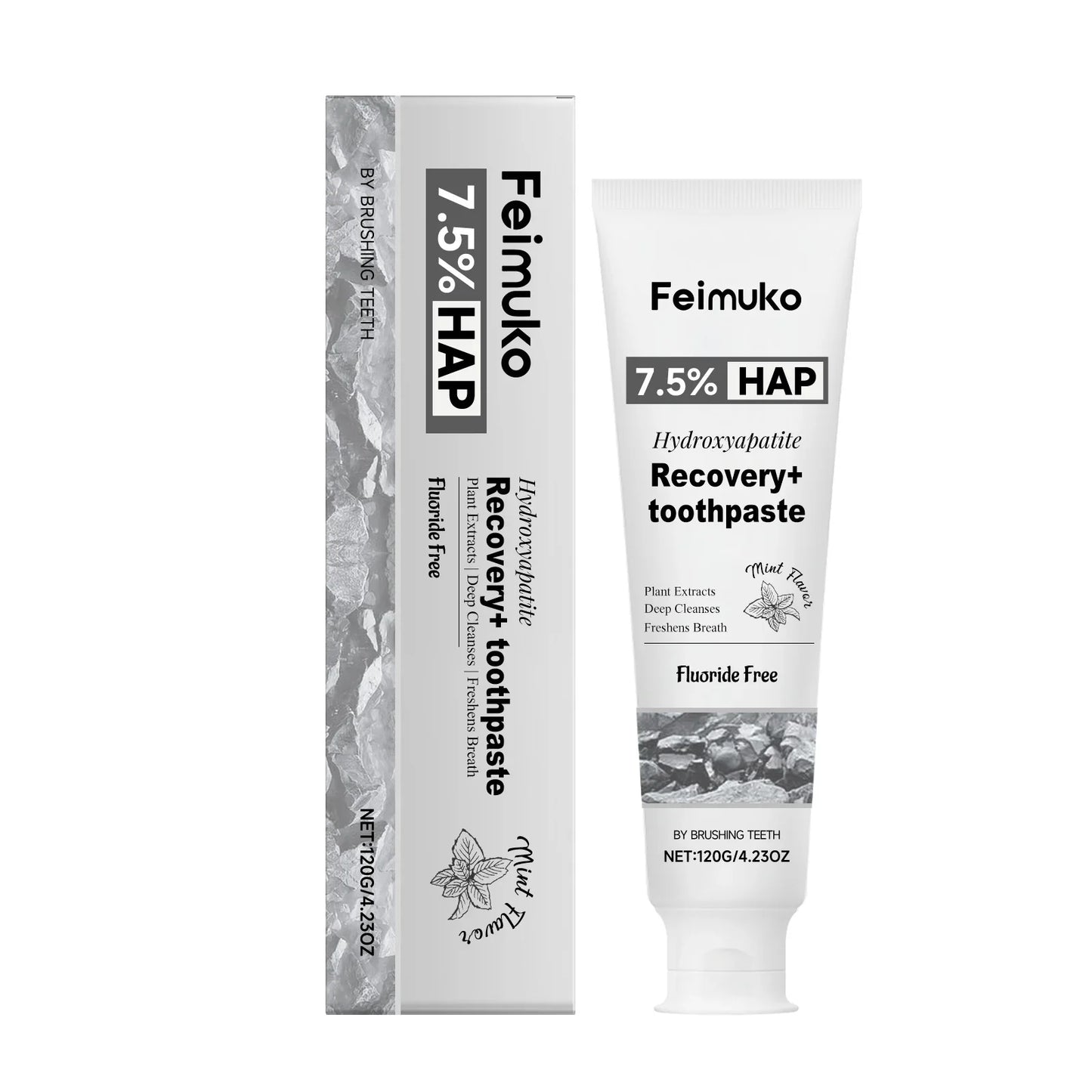 FEIMUKO Hydroxyapatite Toothpaste – Whitening & Enamel Repair