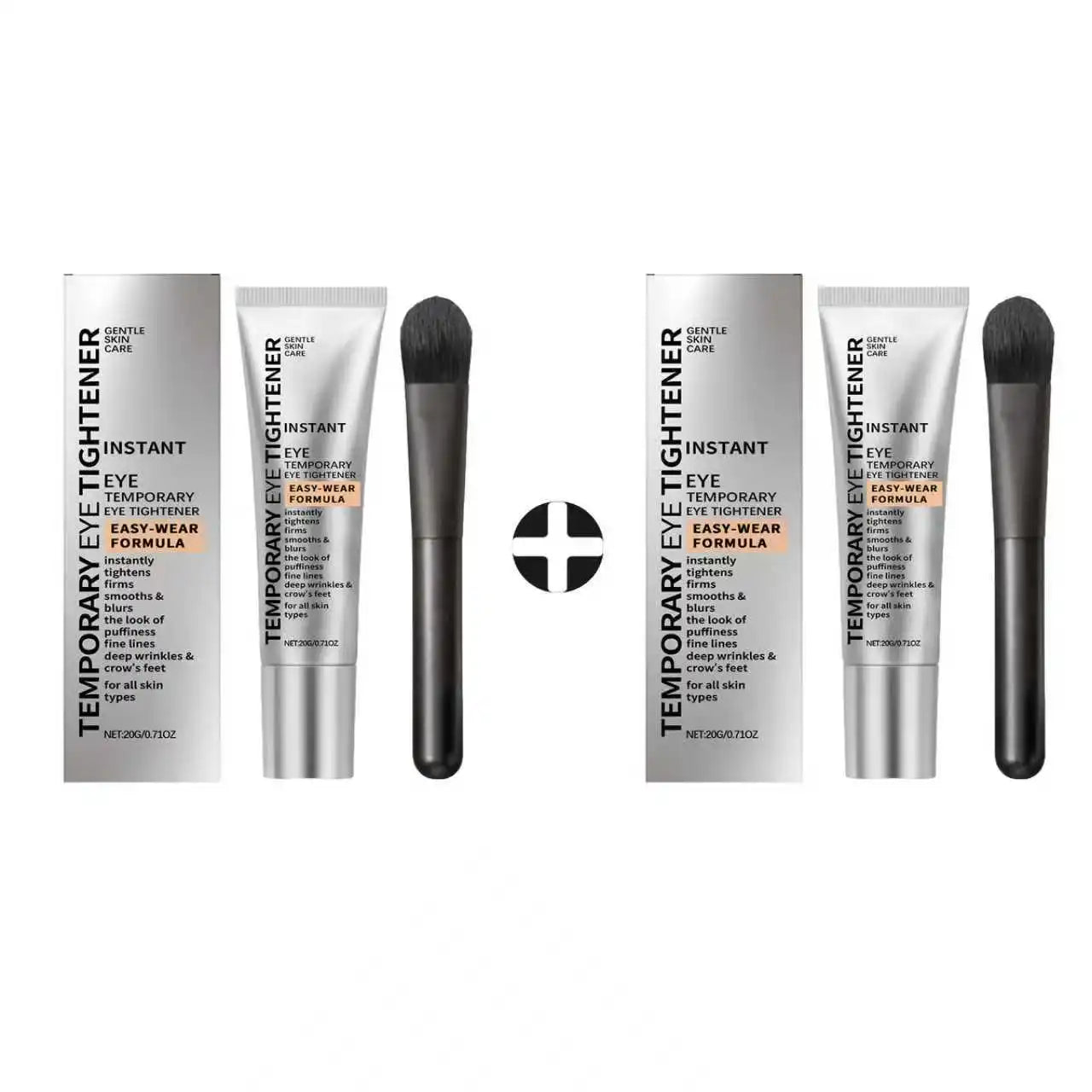 Instant Firming Eye Cream with Brush – 20g Eye Contour