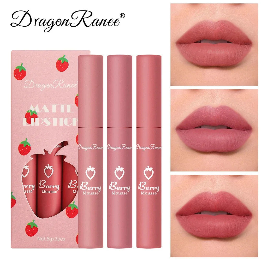 IFANYUO Matte Velvet Lip Gloss Set – Long-Lasting, Non-Stick