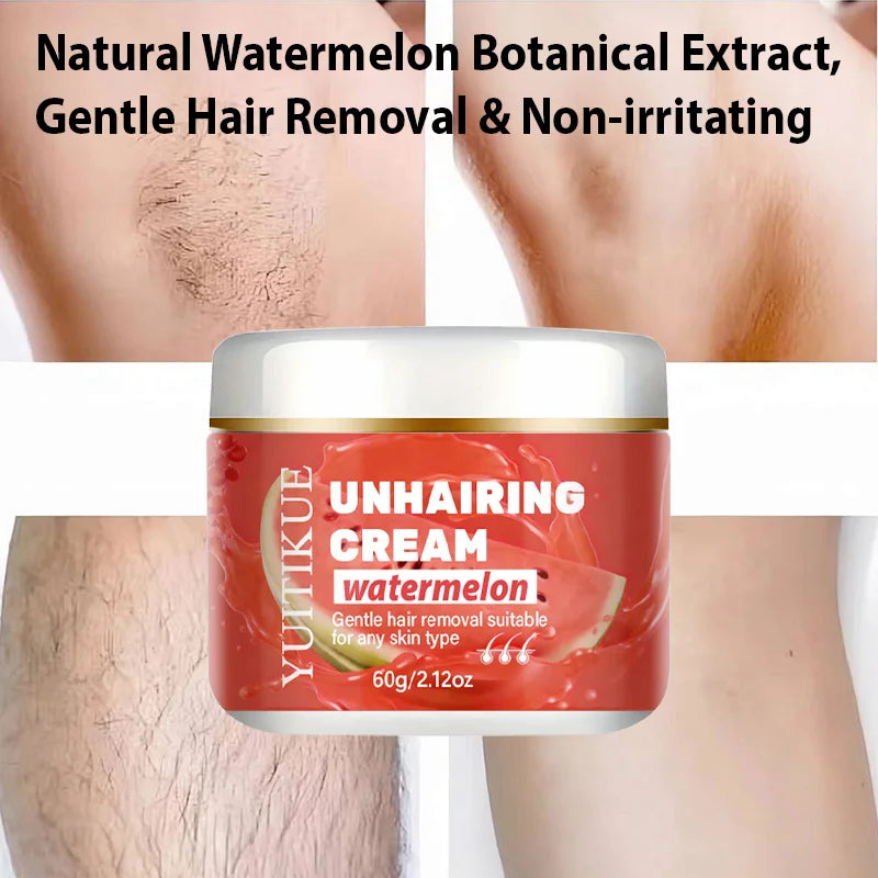 YUITIKUE Watermelon Depilatory Cream – Natural Extract 60g