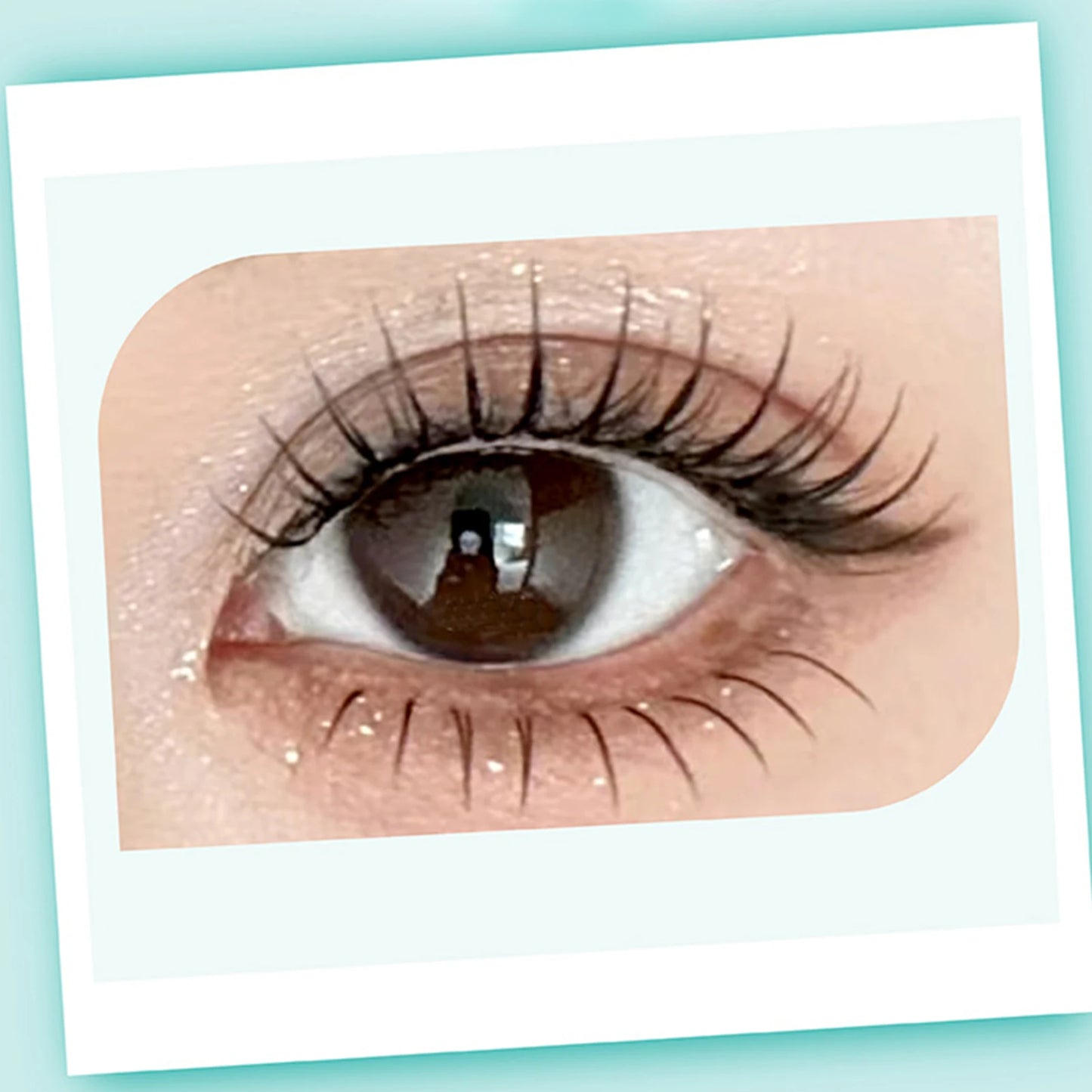 8-Row 3D Cluster False Eyelashes | Korean C-Curl Lash Set