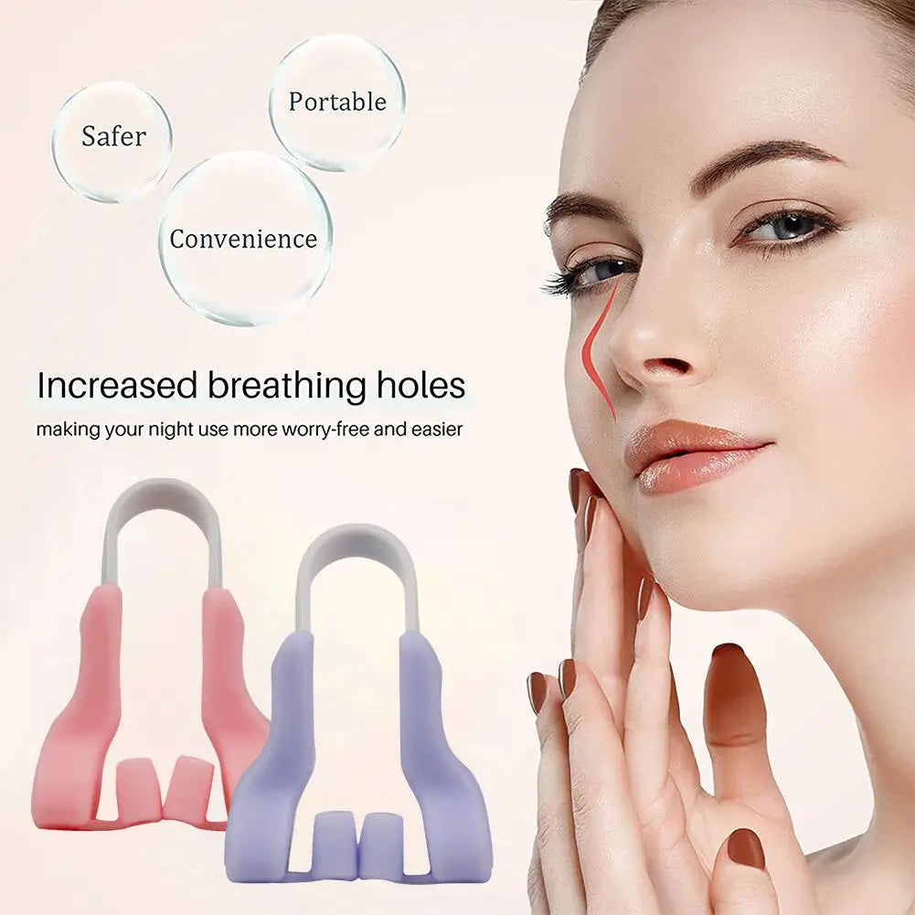 Silicone Nose Shaper Clip – Painless Nose Bridge Enhancer & Corrector for Wide Noses (Women & Men) Peaceful Pleasures Health and Wellness