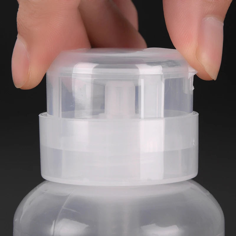 Refillable Nail Polish Remover Pump Bottle 60ml & 180ml