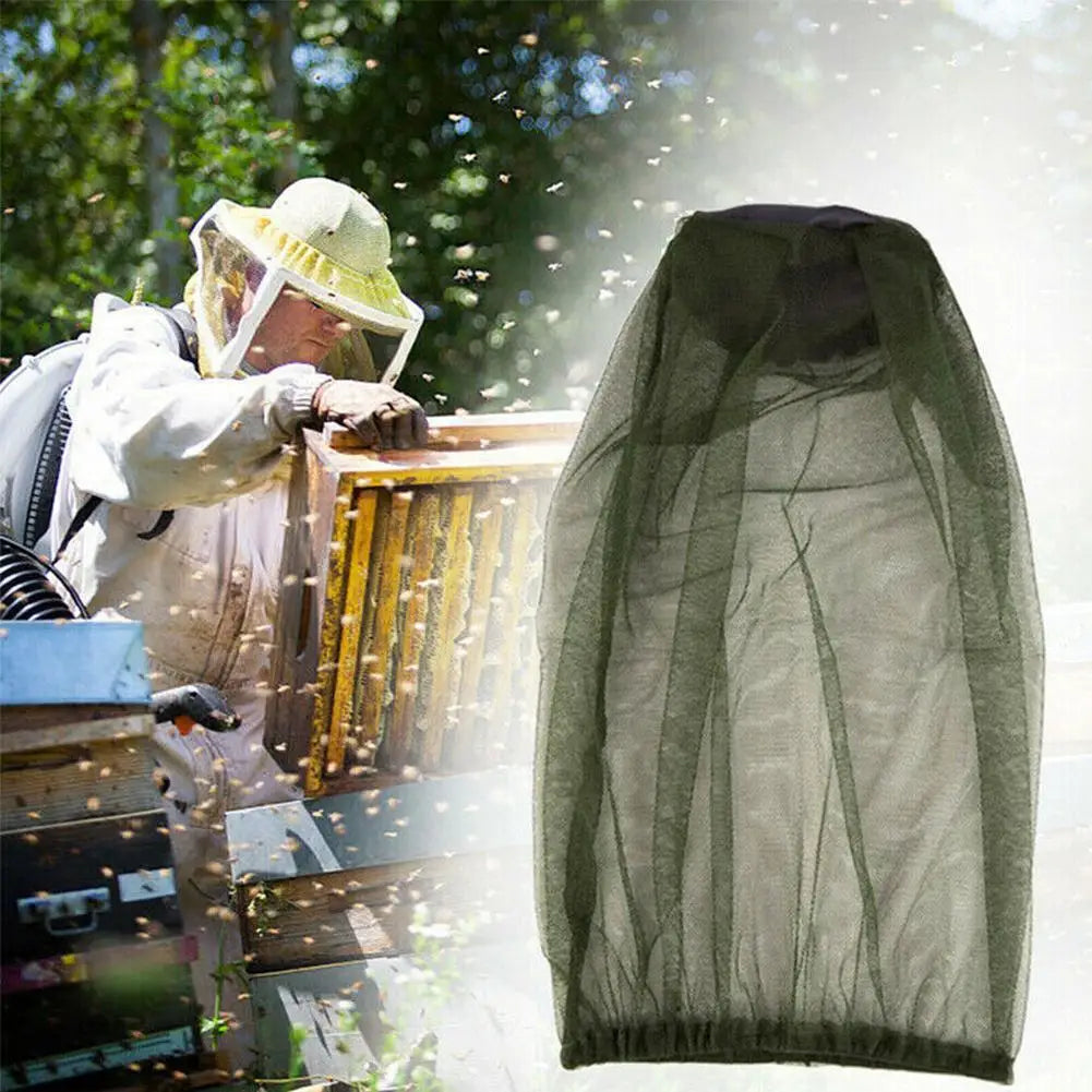 Breathable Mesh Anti Mosquito Fishing Cap Anti Gnat Hat Bug Head Net Cover Insect Mesh Outdoor Traveling Fishing Camping Peaceful Pleasures Health and Wellness