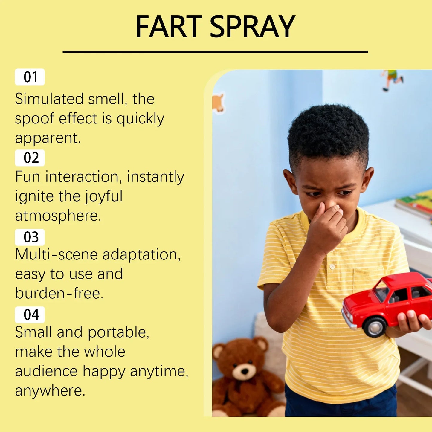 Stinky Fart Spray Prank Gag Gift – 50ml Party Joke Toy