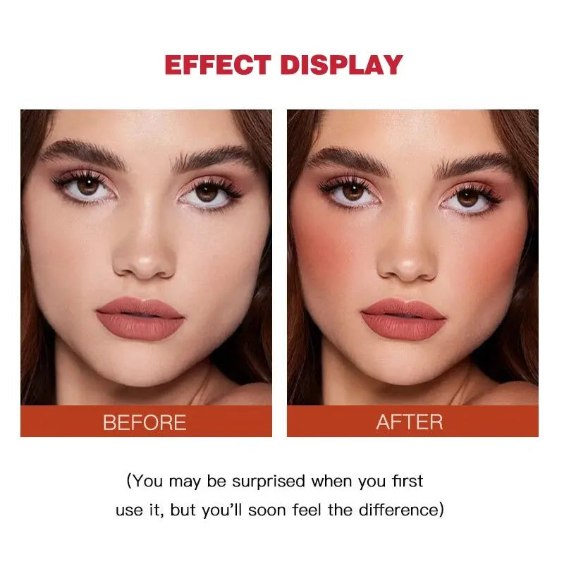 PEINIFEN Matte Cream Blush Stick – Soft Fog Powder Blusher
