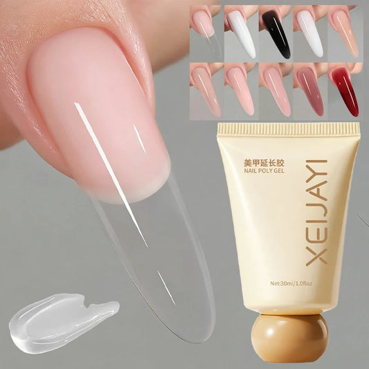 15 Colors UV Hard Builder Gel 30ml – Nail Extension Gel Builder Nail Gel Peaceful Pleasures Health and Wellness