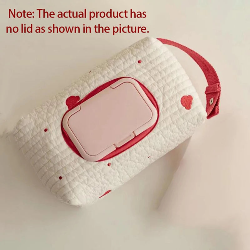 Baby Wet Wipes Case | Hanging Cloth Tissue Pouch & Dispenser