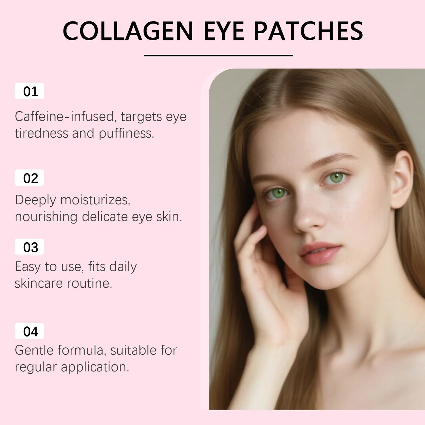 PDRN Collagen Eye Patches – Dark Circles & Wrinkle Care