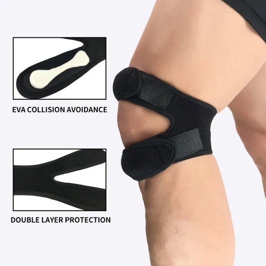 Patellar Knee Band – Compression Support for Running & Sports Knee Compression Band Peaceful Pleasures Health and Wellness