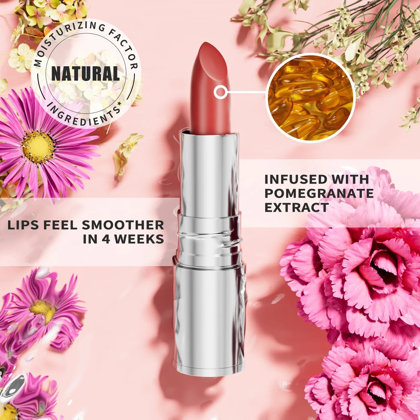 SNAILGIRL 6-Color Matte Lipstick – Waterproof Velvet Finish