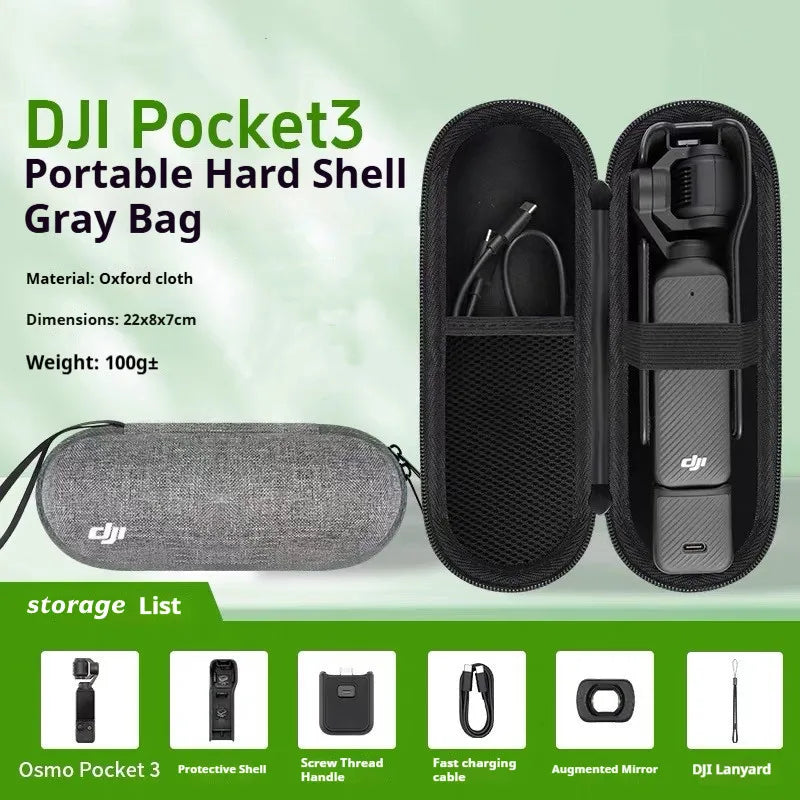 DJI Osmo Pocket 3 Hard Carry Case – Protective Storage Bag