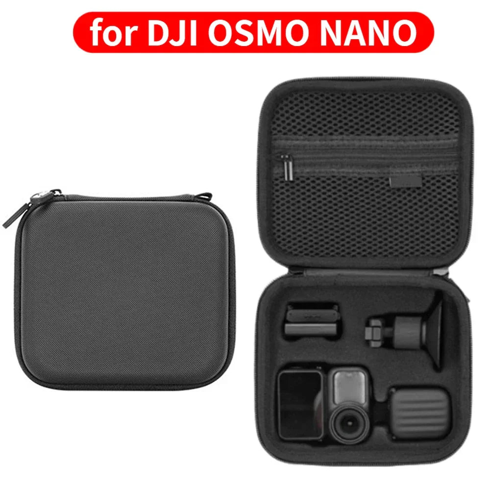 Hard Shell Carrying Case for DJI OSMO Nano Action Camera Shockproof Portable Travel Storage Box Protective Bag Accessories Peaceful Pleasures Health and Wellness