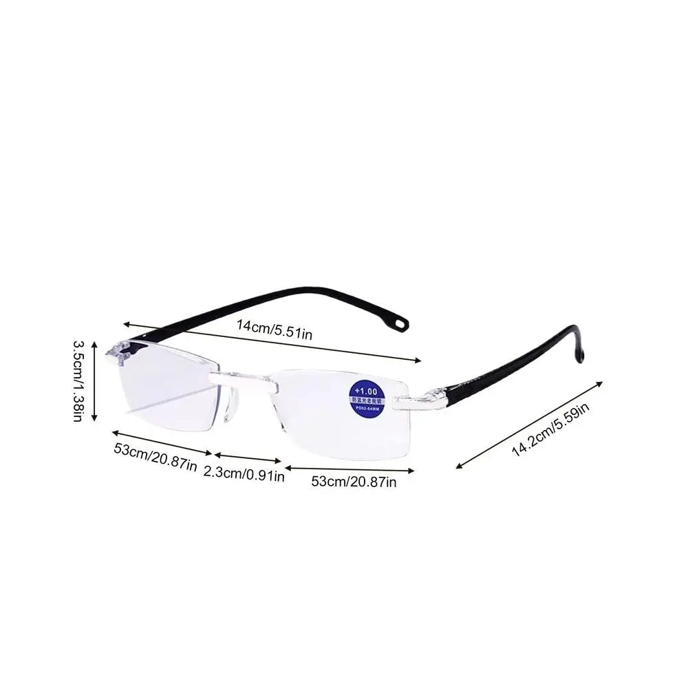 Auto Focus Blue Light Blocking Glasses | Anti-Glare Eyewear Blue Light Glasses Peaceful Pleasures Health and Wellness A