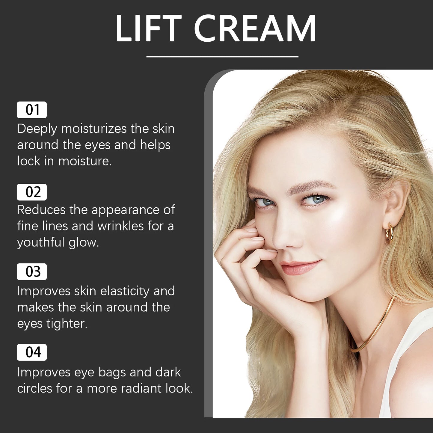 WEST MONTH Eye Cream – Dark Circles, Wrinkles & Puffiness