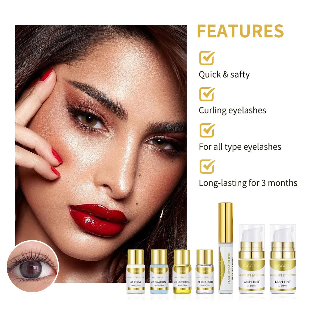 Professional Brow Lamination & Lash Lift Tint Kit | ibcccndc Lash & Brow Lift Kit Peaceful Pleasures Health and Wellness