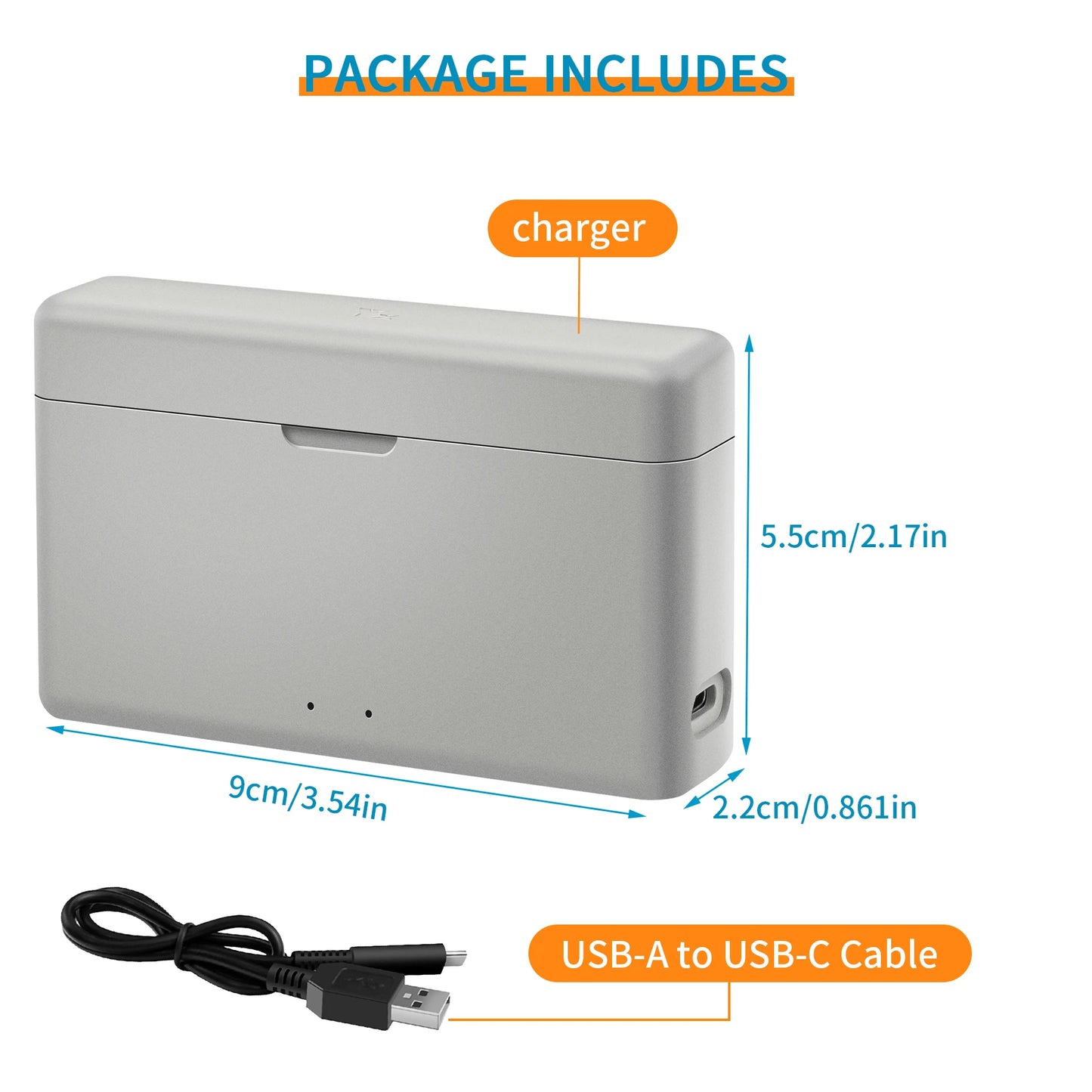 1 PCS Charger For Insta360 Ace Pro 2 Charger Sports Camera Accessories For Insta360 Ace Pro Battery Storage Case Peaceful Pleasures Health and Wellness