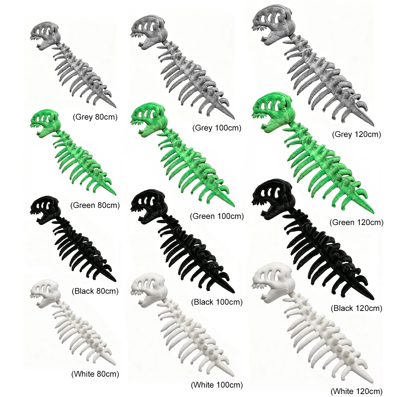 PP Cotton Silly Dino Skeleton Hood Softness Realistic 3D Dinosaur Skull Outfit Easy To Clean for Dress-Up Play Parties & Photos Peaceful Pleasures Health and Wellness