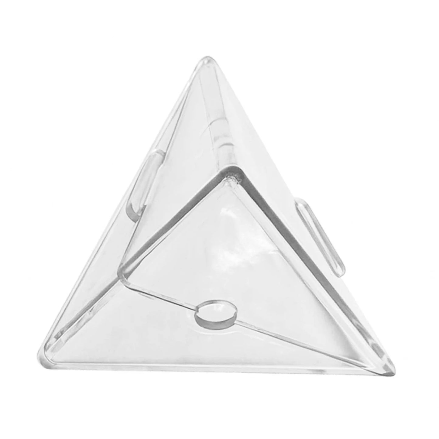 Mini Cube Fruit Shaping Mould Unique Shape Tomato Strawberry Mould Mini Transparent Plastic Mould for Home Garden Balcony Peaceful Pleasures Health and Wellness 1pcs Triangle