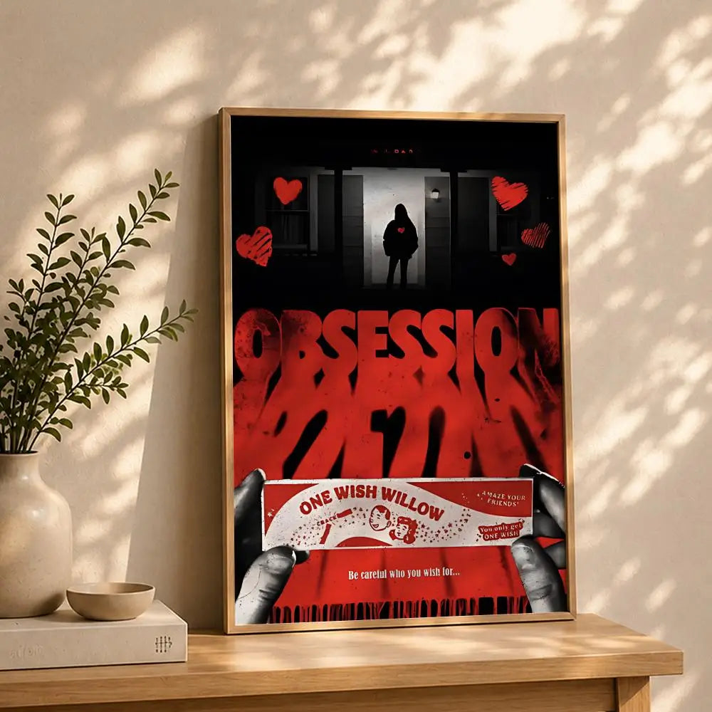 Movie Obsession HD Self-Adhesive Waterproof Wall Art Poster Wall Art Poster Peaceful Pleasures Health and Wellness White23 21X30cmNoframe