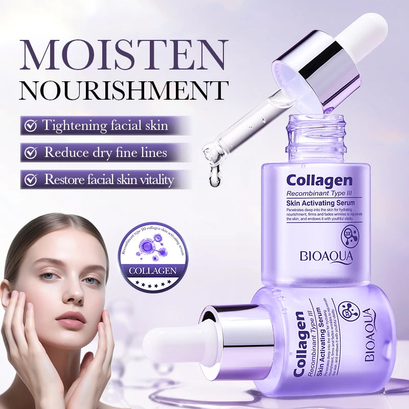 BIOAQUA Collagen Face Serum – Anti-Aging & Moisturizing