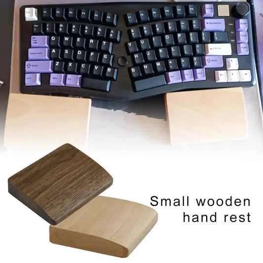 Walnut Wood Keyboard Wrist Rest | Ergonomic Typing Support Keyboard Wrist Rest Oasis Select