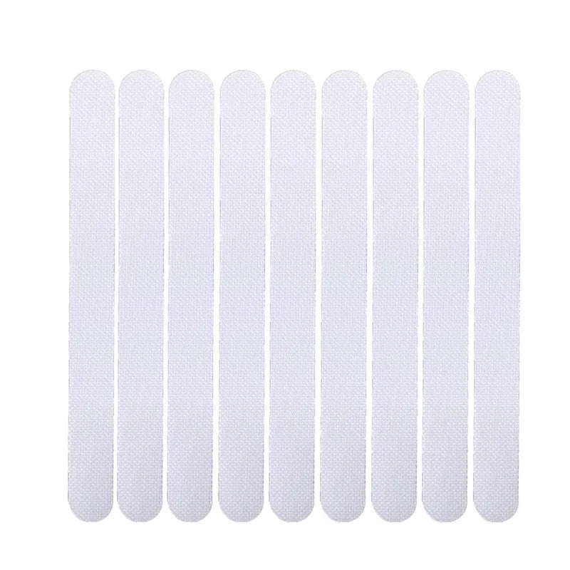 24-Pack Transparent Non-Slip Strips for Bath, Stairs & Pool