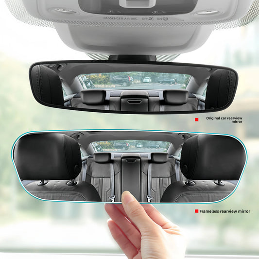 Wide Angle Anti-Glare Car Interior Mirror | Baby Seat View Car Interior Mirror Oasis Select 1pc