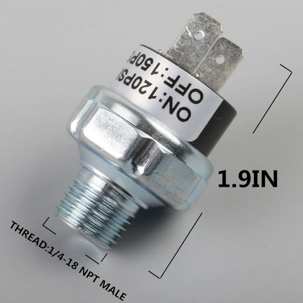 120-150PSI Air Compressor Pressure Switch 1 4-18 NPT Male Control