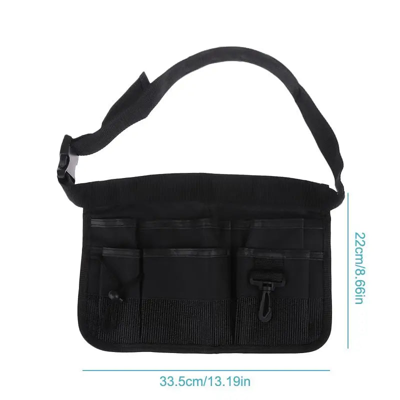Oxford Tool Waist Bag – Multi-Pocket Belt Pouch for Work