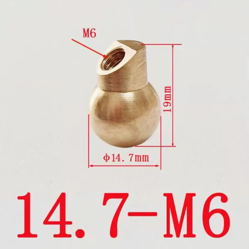 Brass Ball Joint Coolant Nozzle – CNC Lathe & Mill