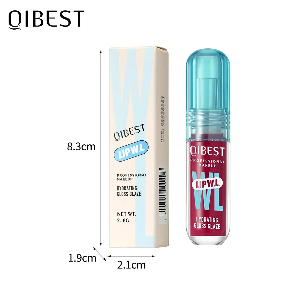 Qibest Original Moisturizing Lip Balm Lip Oil Gloss Care of The Lips Benetitnt for Lips Plumping Exfoliating Plumping Gloss Oil Peaceful Pleasures Health and Wellness