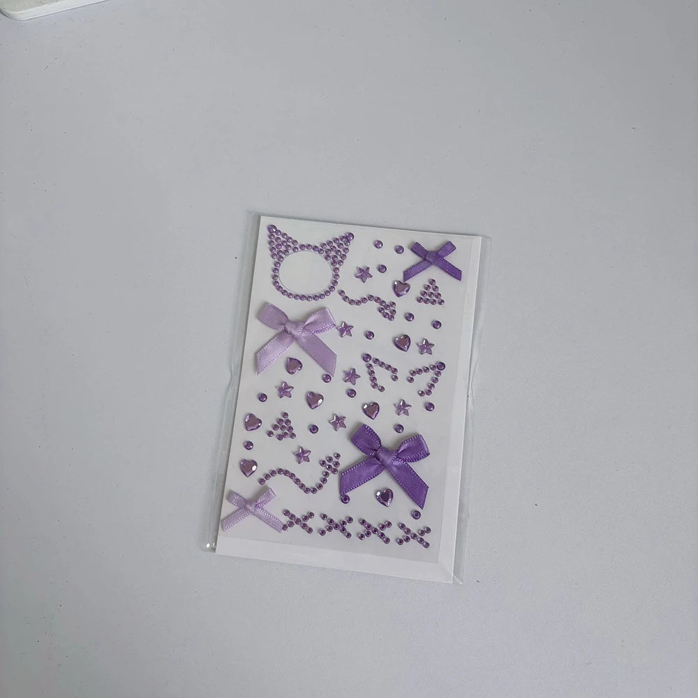 Cute Little Animal Diamond Stickers Concert Support Decoration DIY