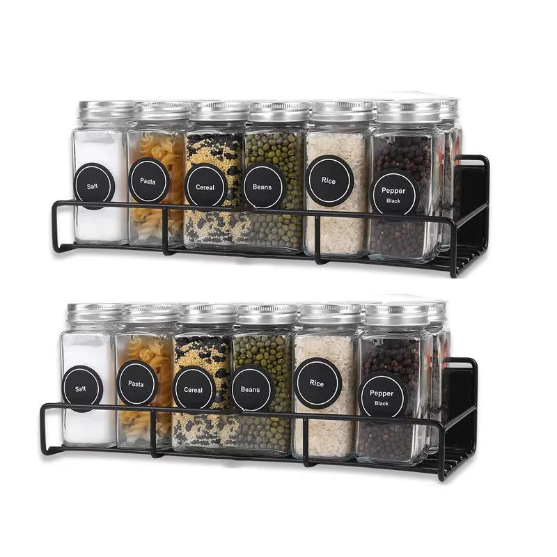 Magnetic Spice Rack for Refrigerator | Fridge Shelf Organizer