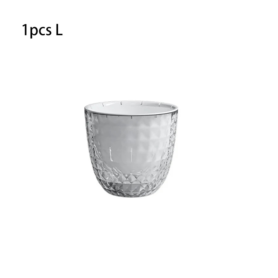 Self-Watering Plant Pots with Reservoir – Double Layer Clear Planter for African Violets & Indoor Plants