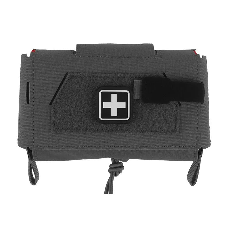 Tactical Airsoft Compact Trauma Pouch V3 Molle Medical Bag MD2 IFAK Pouch For Hunting Plate Carrier Waist Belt Gear Peaceful Pleasures Health and Wellness