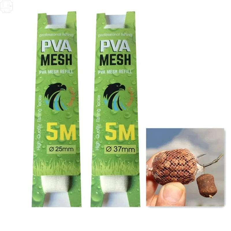 5M Mesh Water-soluble Fishing Nest 18 25 37 Environmental Carp Feeder