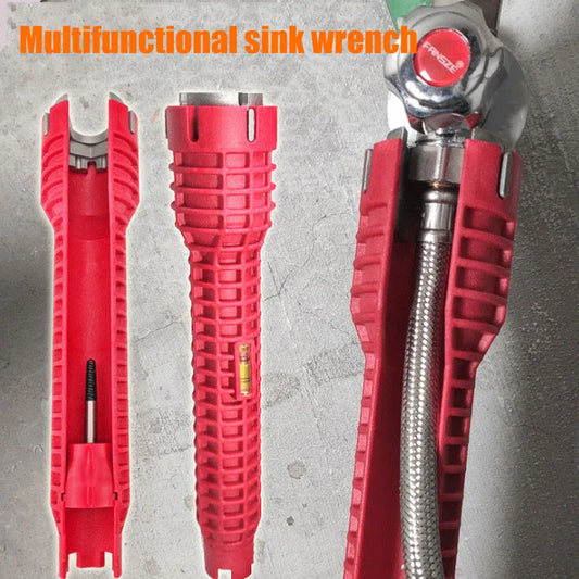 14-in-1 Sink Faucet Plumbing Wrench Set | Multi-Function Tool Plumbing Wrench Set Oasis Select