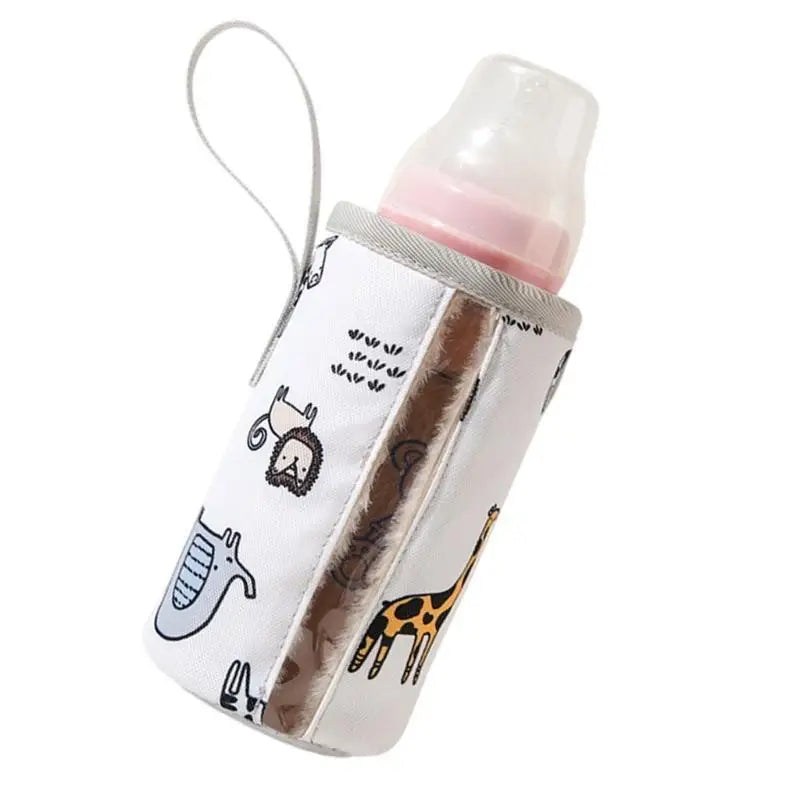 Baby Bottle Insulator Sleeve with Lanyard | Thermal Milk Cover