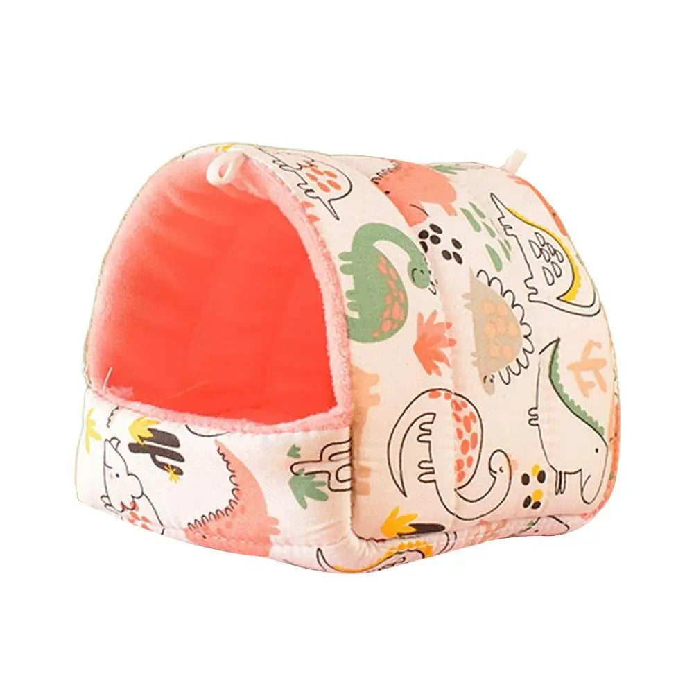 Plush Hamster Nest | Cozy Cotton Bed for Small Pets